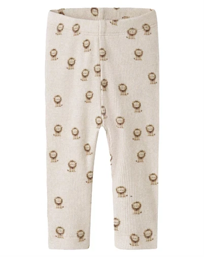 Name It - NBMHobit Long John Leggings - Peyote Melange